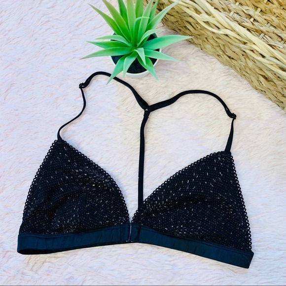 Victoria's Secret Other - Victoria's Secret Bling T Back Bralette SMALL 1806